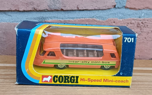 Corgi toys 701 inter - no.701, inter-city