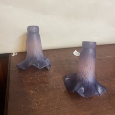 Pair Tiffany Style Lilly Light
