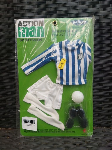 Vintage action man 40th blue - action,