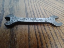 VINTAGE JAMES MOTORCYCLE SPANNER WRENCH ML.56 CLASSIC MOTORCYCLE TOOLKIT ROLL