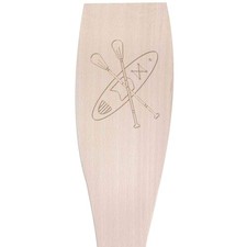 Large 'Kayak & Oars' Wooden