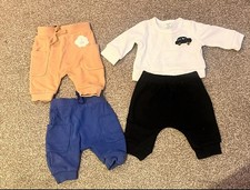 Newborn Baby clothes bundle George jogger set first size clothes sweatshirt