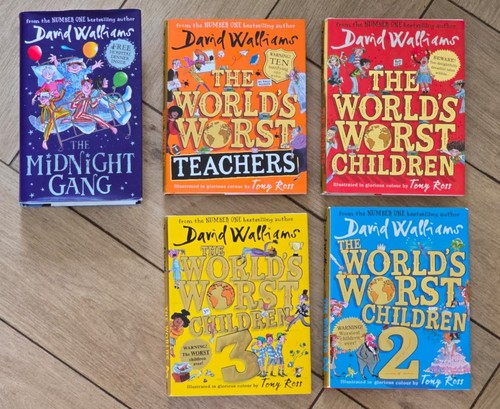 David walliams books - david,