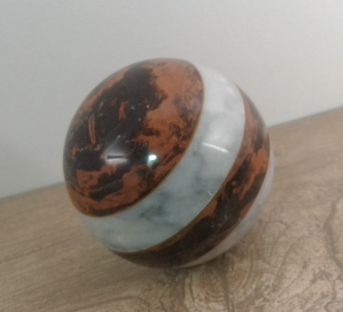 Vintage marble sphere - vintage,