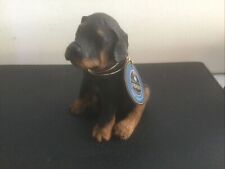 Fraser Creations. Family Friend Collection Rottweiler Puppy. Preowned.