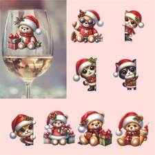 9x Mixed Christmas Cartoon