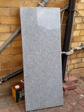 GREY GRANITE GREY TABLE TOP ( Good Condition )