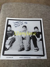 P845 Band 8x10 Press Photo PROMO MEDIA LOU BARLOW JASON LOWENSTEIN BOB FAY