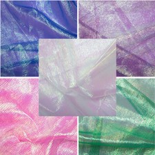 Rainbow organza fabric - organza,