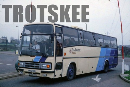 35mm slide eastbourne volvo - slide,