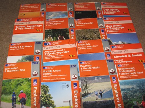 Ordnance survey explorer - survey,
