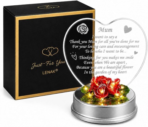 Led light mum gift - mum, mom
