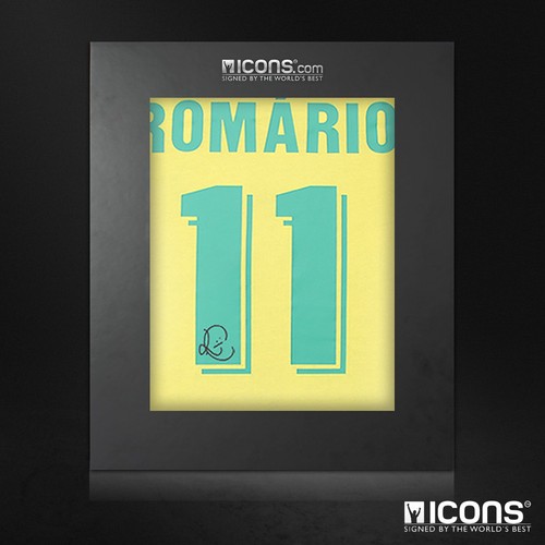 Romario back signed - romario, brazil