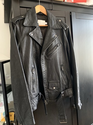 Leather topman jacket rrp - topman,