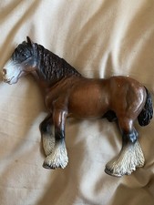 Schleich Stallion Shire Cart Horse. Discontinued rare  2000 model. Xmas gift.