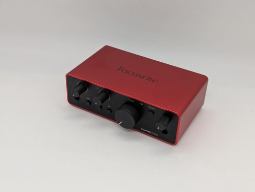 Focusrite scarlett solo 4th - focusrite,