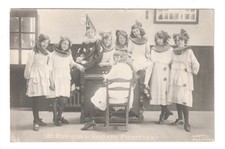 Bradford - St Stephen's, Heather Pierettes, girl entertainers - old postcard