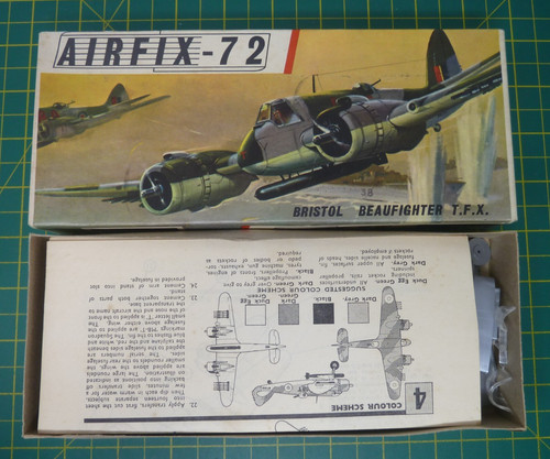 Airfix 283 bristol - airfix, beaufighter