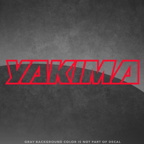 Yakima logo vinyl decal - yakima,