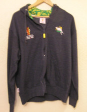 Rugby League World Cup England 2021 Zip Front Hooded Sweatshirt,Size M,Australia