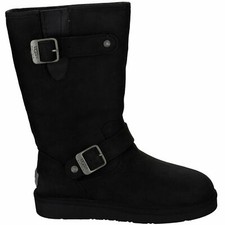 UGG® AUSTRALIA SUTTER WATER-RESISTANT LEATHER BOOTS UK 4.5 EU 37 USA 6 RRP £245
