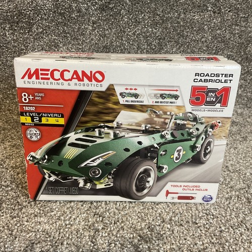 Meccano green and silver in - green, 5