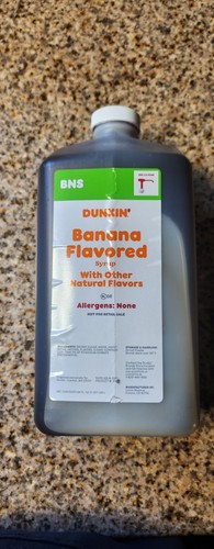 Dunkin donuts banana - dunkin, flavored