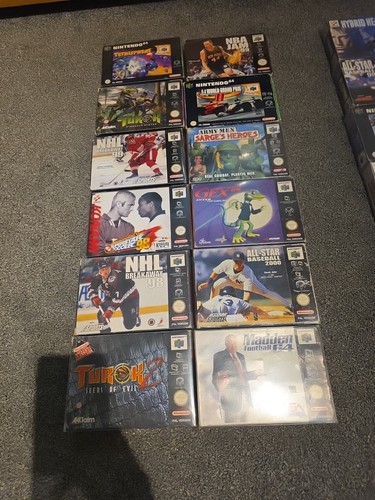 N64 games x12 bundle - n64,