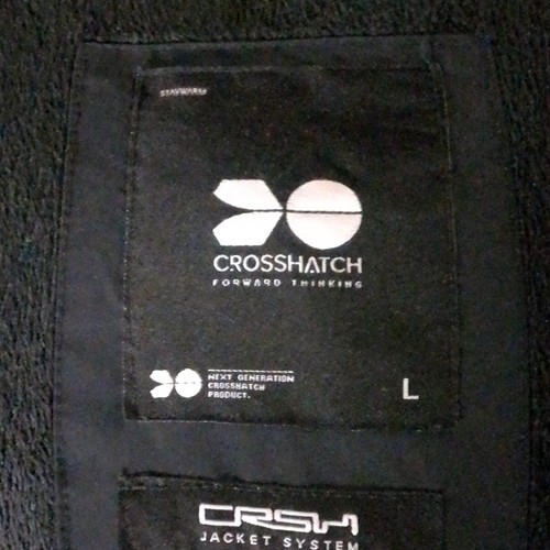 Crosshatch men black jacket - crosshatch,
