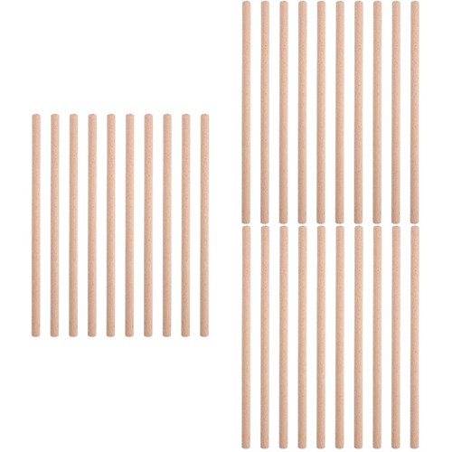30pcs beige wooden - 30pcs, music