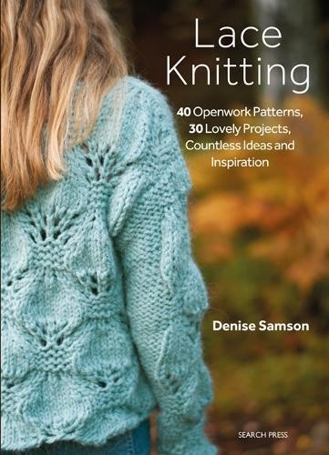 Lace knitting openwork - lace, 40