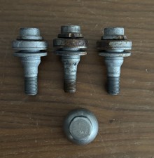 Citroen C3 Locking Wheel Nuts x3 With Key Code E6BM4 