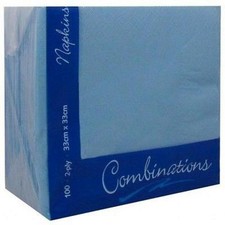 Napkins Cornflower Blue 33 x