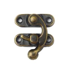 Vintage Bronze Jewellery Box