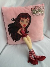 Bratz Slumber Party Jade Vintage 2003 Plush Velvet Doll Cushion Pillow 