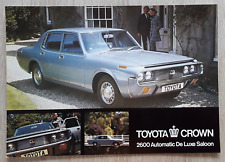 Toyota Crown 2600 De Luxe