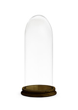Glass Bell Jar Diameter 25 Cm