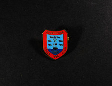 Vintage Sussex County Adur Indoor Bowls Club 1990 Enamel Pin Badge