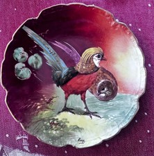 Antique Limoges L.B.L. Bird