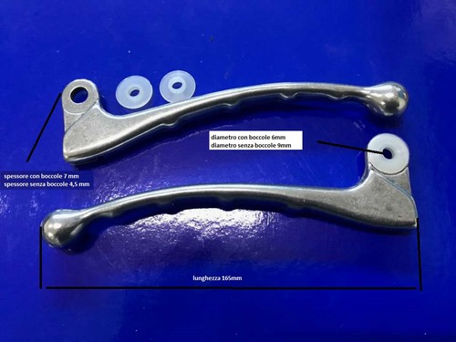 Pair levers brake - clutch, type