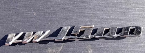 1500 rear badge - vw,