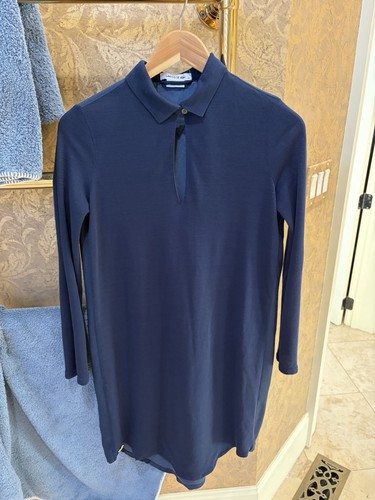 Lacoste navy polo dress - navy,