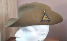 Original WW2 British / Indian Army Slouch Hat, 26th Indian Division 1943