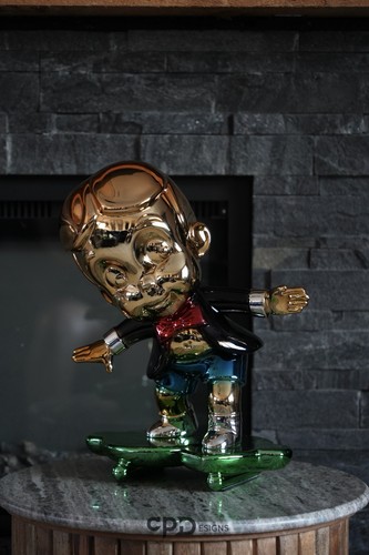 Luxury chrome skateboard boy - chrome,