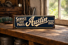Austin Sign Vintage Old style