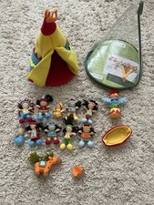 Rare Lilliputian’s 10 Counting Figures Wigwam & Accessories + Original Packaging