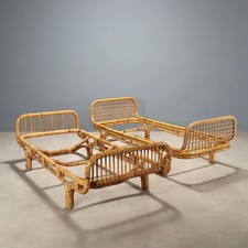 Vintage Single Beds Bamboo
