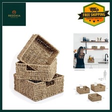 Hand-Woven Seagrass Storage