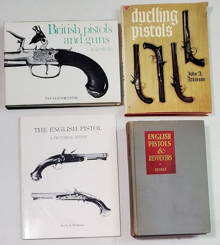 Lot english pistols - lot, of