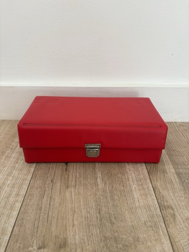 Vintage red cassette tape - cassette,
